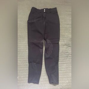 EUC Dover Saddlery Size 28 Black Mid Rise Grip Breech